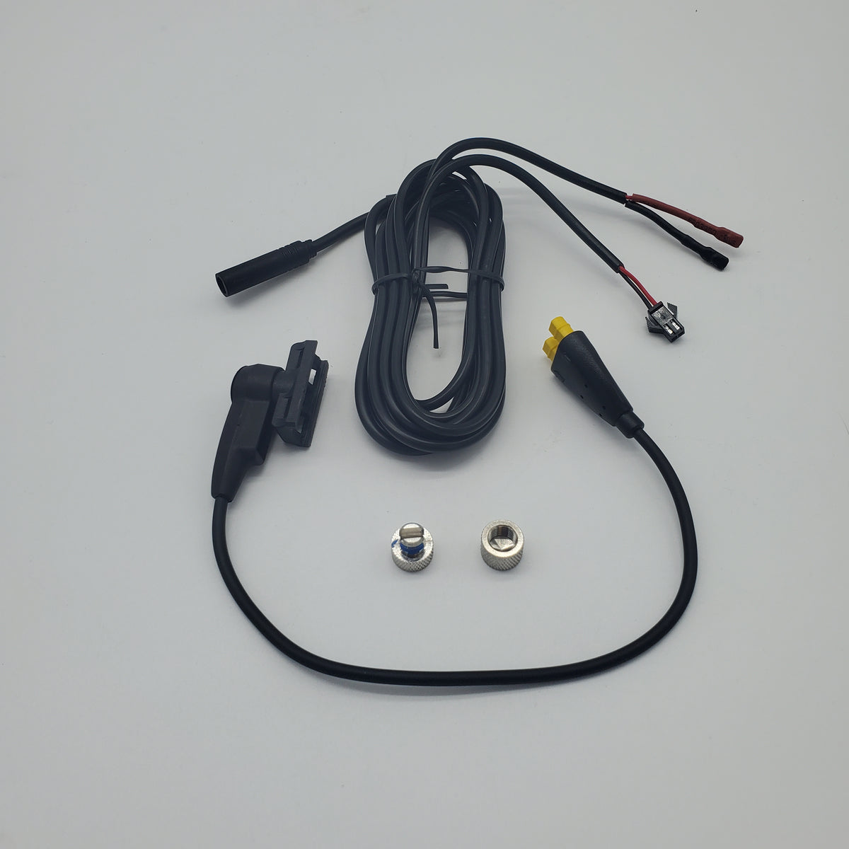 Speed Sensor w/ Extra Port and Front / Rear Light Wires (6v 0.5a Output) for TSDZ2
