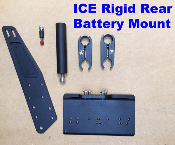 Ice Configured Battery Mount - Rigid Rear