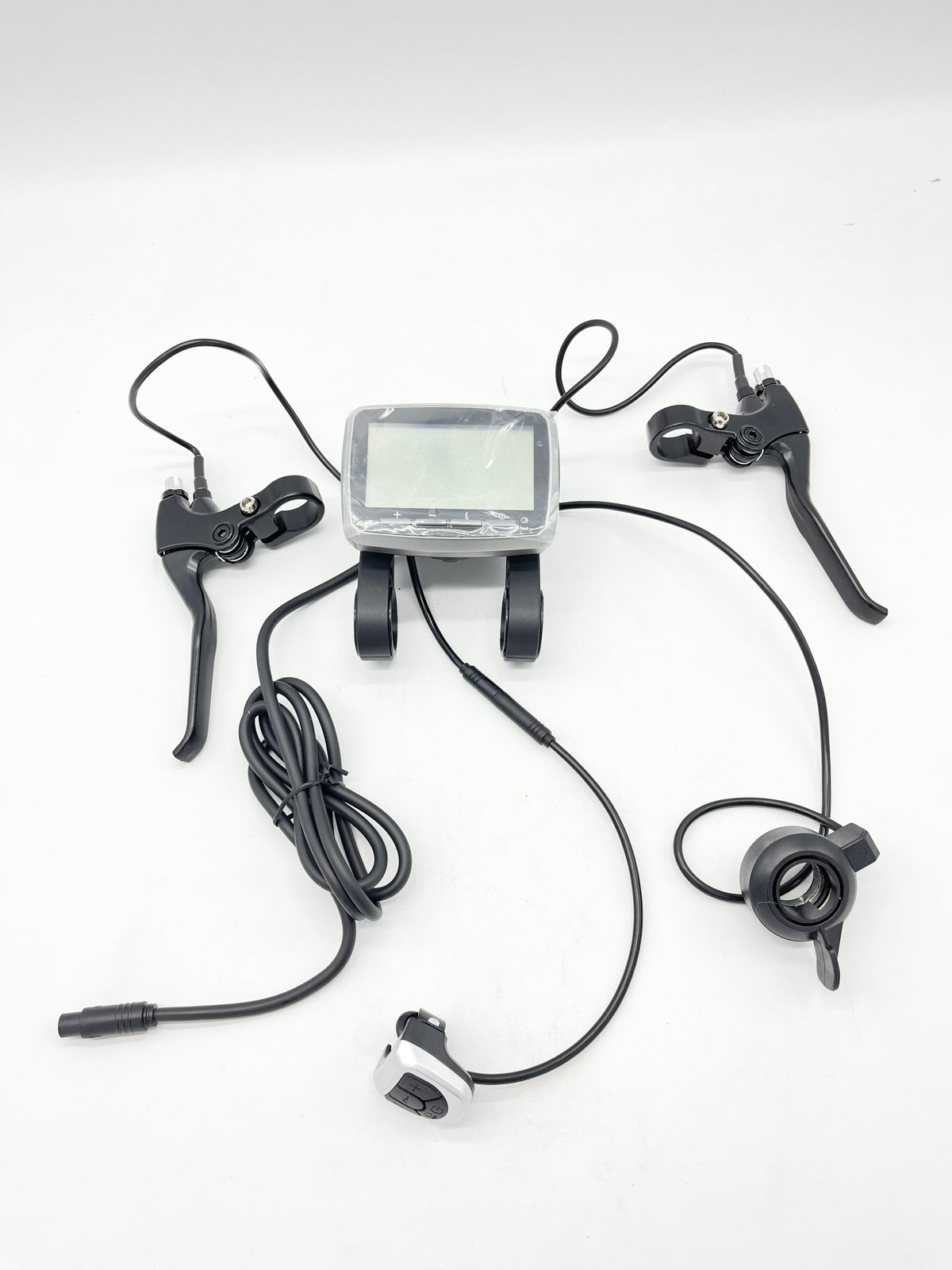 VLCD-5 Display ( 8 pin ), Throttle, and E-Brakes Bundle for TSDZ2